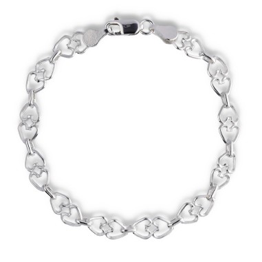 Pulseiras Prata lisa