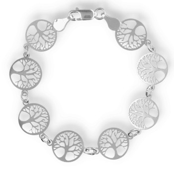 Bracelets Argent lisse 2