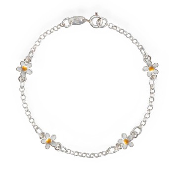 Pulsera Margaritas Esmalte 2