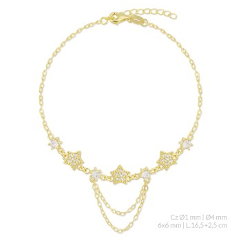 Bracelet en Argent avec...