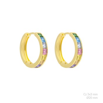 Boucles d'oreilles en...