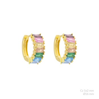 Boucles d'oreilles en...