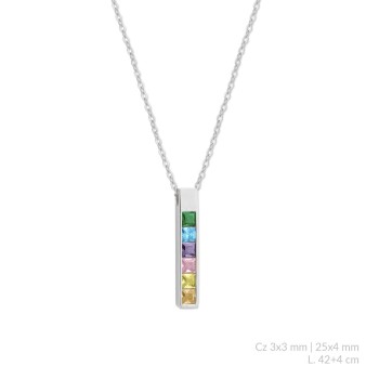 Sautoir en Argent avec...