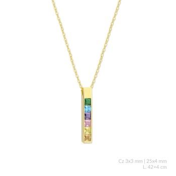 Sautoir en Argent avec...