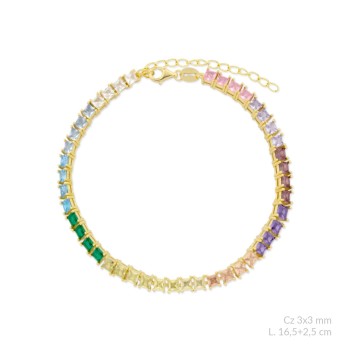 Bracelet en Argent avec...