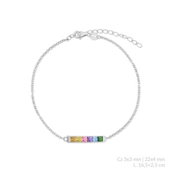 Bracelet en Argent avec...