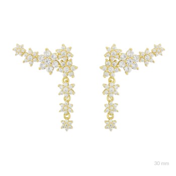 Brincos de Prata Esterlina...