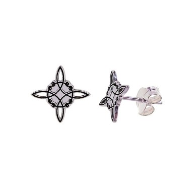 Boucles d'oreilles Argent lisse