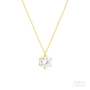 Gargantilha em Prata Esterlina