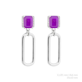 Pendientes de Plata de Ley...