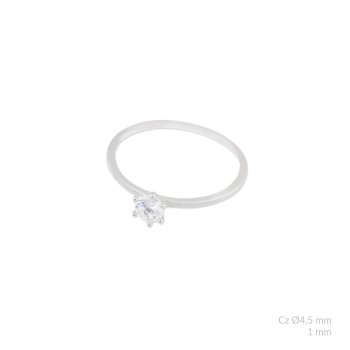 Bague en Argent avec oxyde...