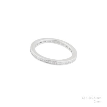 Bague en Argent avec oxyde...