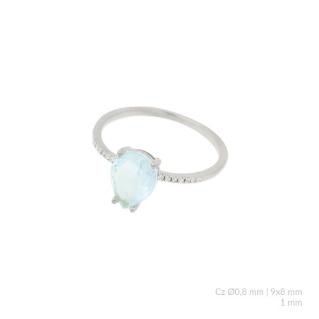 Anel de Prata Esterlina