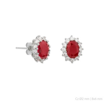 Boucles d'oreilles en Argent