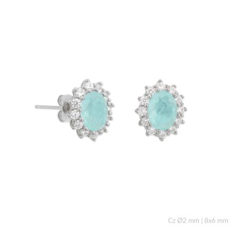 Boucles d'oreilles en Argent