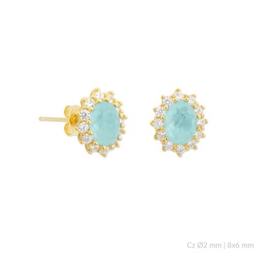 Pendientes de Plata de Ley