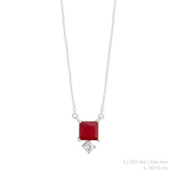 Gargantilha em Prata...