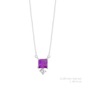 Sautoir en Argent avec...