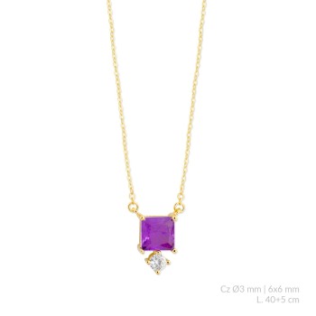 Sautoir en Argent avec...