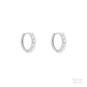 Pendientes de Plata de Ley 