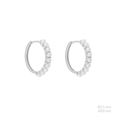 Pendientes de Plata de Ley 