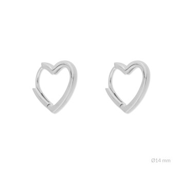 Silver earrings