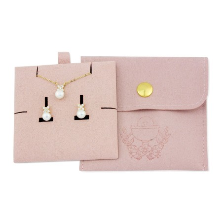 Pack en Argent sterling | Tour de cout et boucles d'oreilles