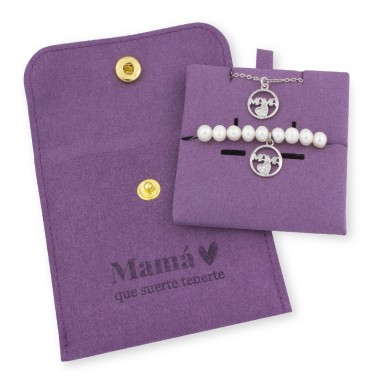 Sterling silver set - Necklace and bracelet