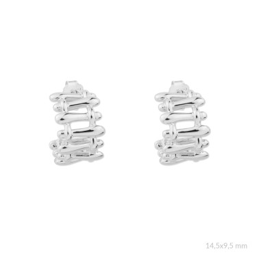 Boucles d'oreilles en Argent