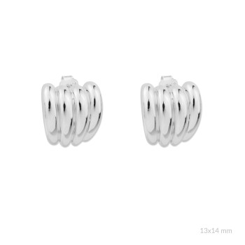 Boucles d'oreilles en Argent