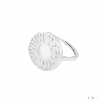 Silver ring and... 2