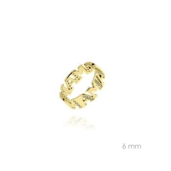 Anel de Prata Esterlina e... 2