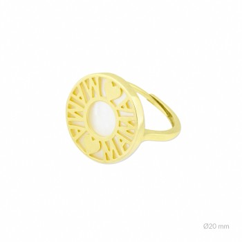 Silver ring and... 2