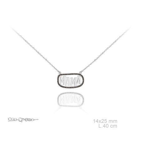 Silver Necklaces with Cubic Zirconium