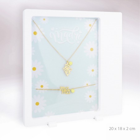 Pack de Dia das Mães - Gargantilha e pulseira