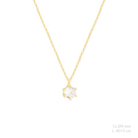 Gargantilla de Plata de Ley | Ø4 mm