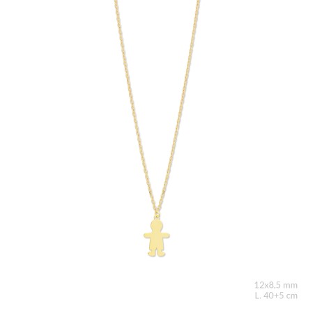 Gargantilha em Prata Esterlina  | Menino