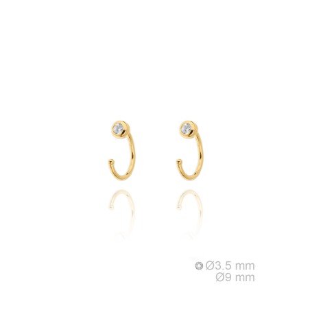 Boucles d'oreilles en Argent