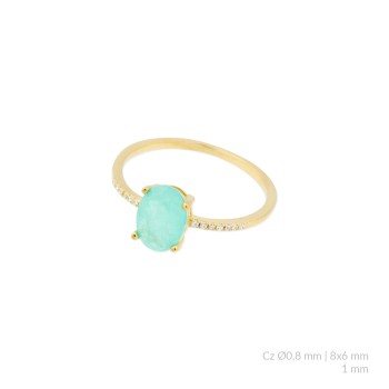 Anillo de Plata de Ley 2