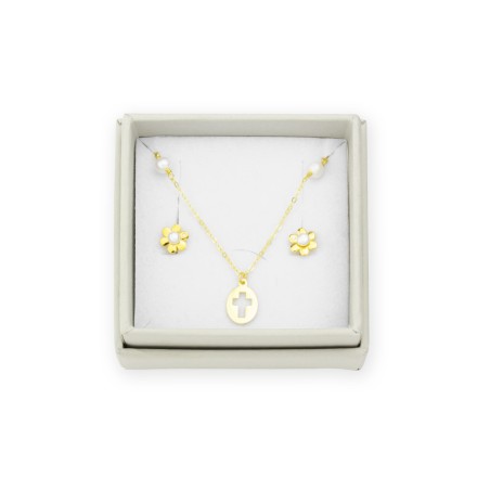 Sterling Silver Pack - Earrings and necklace