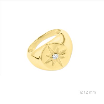 Sortija Estrella Polar Dorado 2