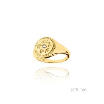 Sello C. Suerte Dorado 2