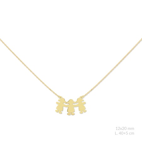 Gargantilla de Plata de Ley | Niña / Niña / Niña