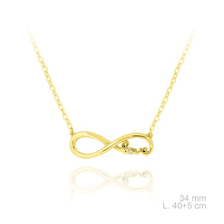 Silver Necklaces with Cubic Zirconium 