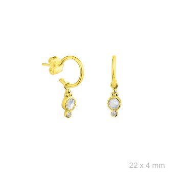 Pendientes de Plata de Ley 2