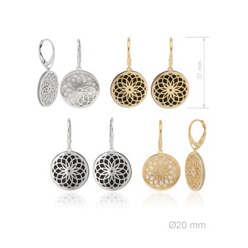 Boucles d'oreilles Nacre 2