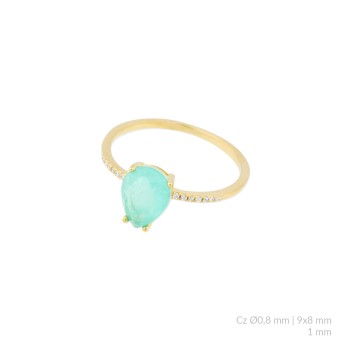 Anillo de Plata de Ley 2