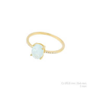 Anillo de Plata de Ley 2