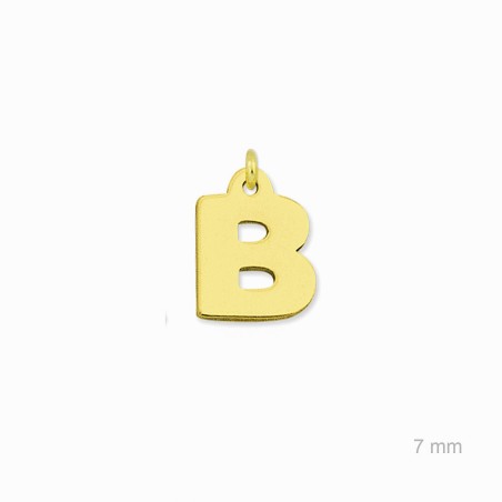 Charm de Plata de Ley (Letra B)