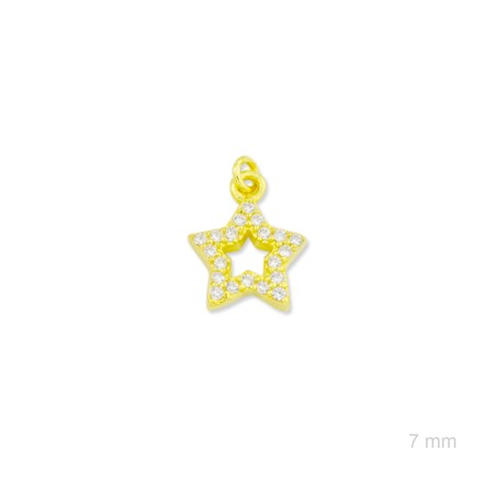 Charm de Plata de Ley (Estrella)